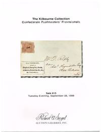 The Kilbourne Collection by Robert A Siegel Auction Galleries - Sept 1999