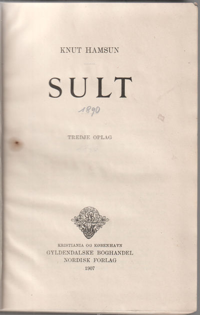 Sult. Treje opplag
