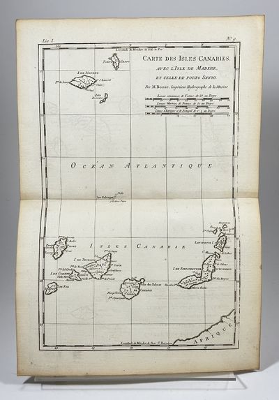 Carte des Isles Canaries, avec l'Isle de Madere,…