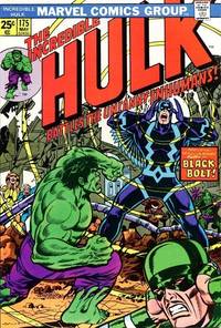 The INCREDIBLE HULK No. 175 (May 1974) "Battles The Uncanny Inhumans!" (VF+)