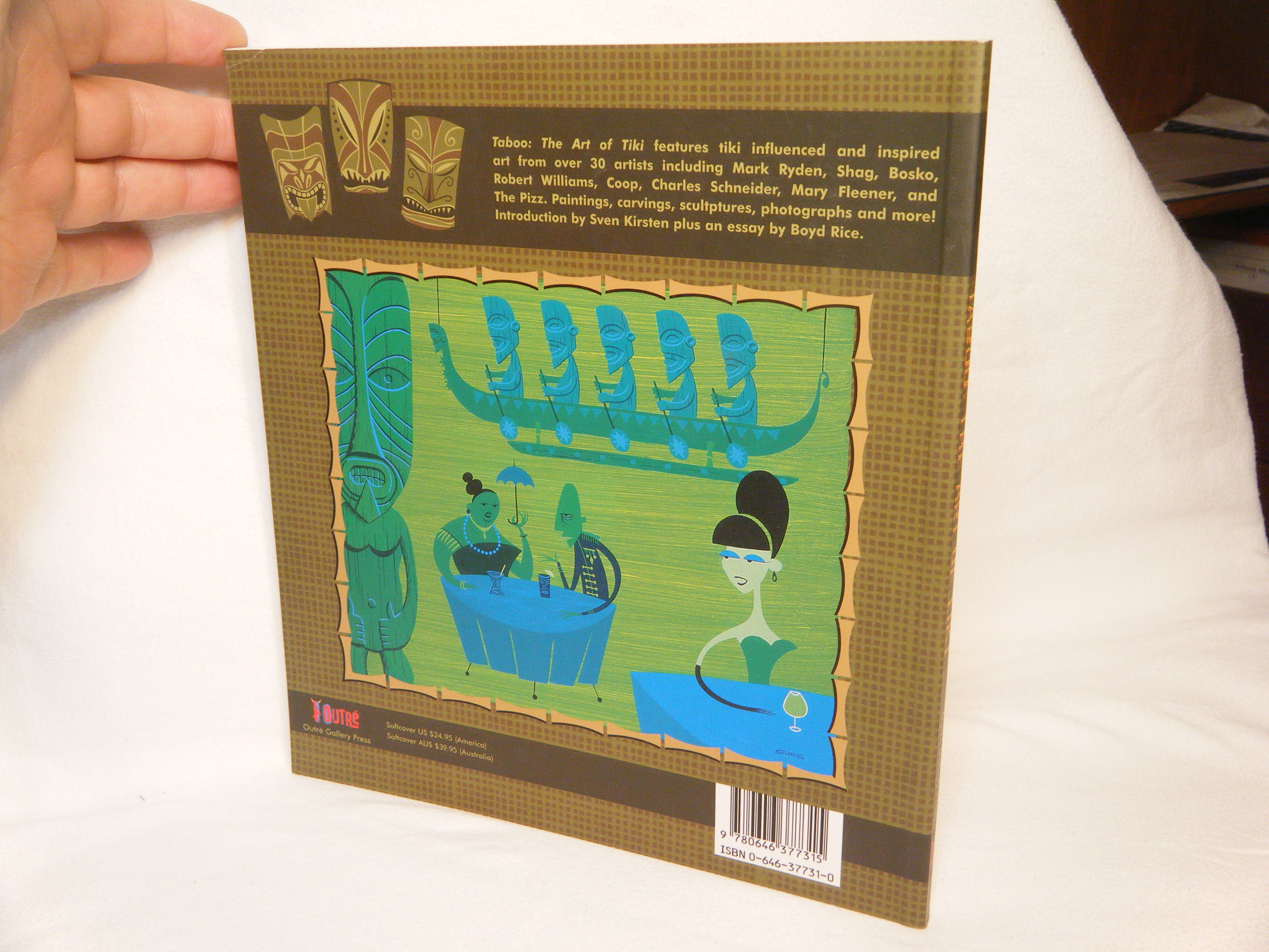 tiki ティキ　TABOO THE ART OF TiKI 画集　洋書 Taboo: The Art of Tiki: Martin McIntosh: 9780646377315