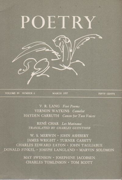 POETRY - Vol. 89 No. 6 - March 1957