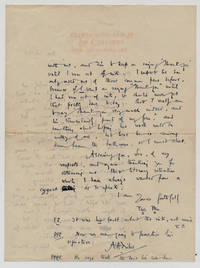 AUTOGRAPH LETTER SIGNED (ALS) Weeks Before the Publication of WINNIE-THE-POOH