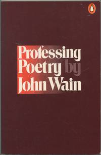 Professing Poetry
