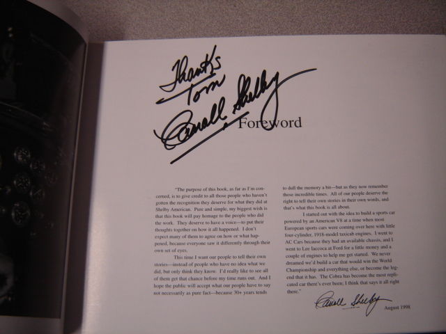 Remembering The Shelby Years,1962-1969 (Signed By Carroll