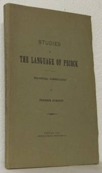 Studies in the Language of Pecock.