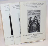 The Adrian H. Goldstone collection of mystery and detective fiction [three parts, December 9, 10,...