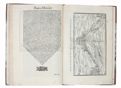 Pratica Manuale di Artigleria....Nuouamente composta & data in luce...All'Illustrissimo, et Eccll. Signor don Carloo D'Aragona, Duca di Terrranuoua, &c. - [POSSIBLY THE EARLIEST WORK TO DEAL EXCLUSIVELY WITH ARTILLERY] (photo 4)