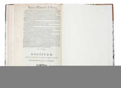 Pratica Manuale di Artigleria....Nuouamente composta & data in luce...All'Illustrissimo, et Eccll. Signor don Carloo D'Aragona, Duca di Terrranuoua, &c. - [POSSIBLY THE EARLIEST WORK TO DEAL EXCLUSIVELY WITH ARTILLERY] (photo 5)