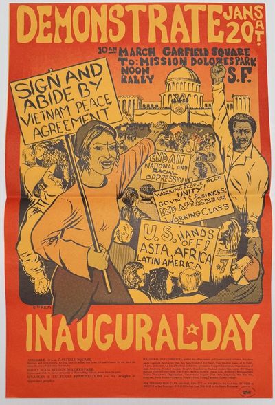 Demonstrate Jan. 20 Sat. / Inaugural Day [poster]