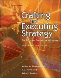 cover of Crafting and Executing Strategy : The Quest for Competitive Advantage w/OLC/Premium Content Card