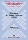 L' evolution des regimes electoraux en Grece by Antones Panteles
- Paperback
- 1998
- from DEMETRIUS SIATRAS (SKU: 3187)