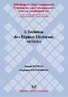 L&#039; evolution des regimes electoraux en Grece de Antones Panteles - 1998