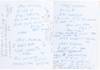 Handwritten, Working Lyrics for "High Gravity Lager