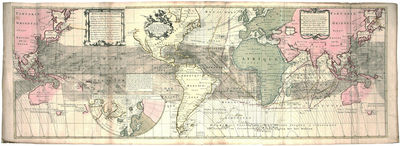 Nova & Accuratissima Totius Terrarum Orbis Tabula Nautica . . . per Edm. Halley