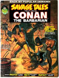 MARVEL CONAN THE BARBARIAN "SAVAGE TALES" #2 OCT 1973 BARRY SMITH BRUNNER FN+