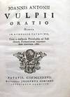 Oratio Habita in Gymnasio Patavino..