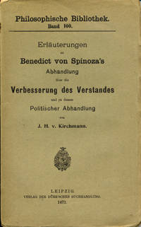 Erläuterungen zu Benedict von Spinoza´s…