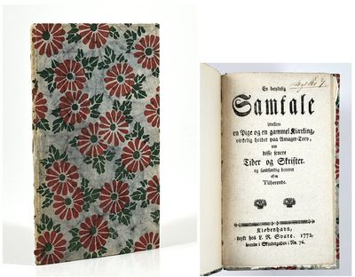 En betydelig Samtale imellem en Pige og en gammel…