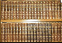 image of THE WORKS OF VOLTAIRE. Leather set. Complete in 42 volumes. Collector's Edition #292/660 DAMAGED/SOME COVERS DETACHED