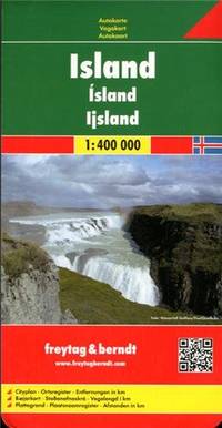 Iceland Road Map (Country Road & Touring): Wegenkaart 1:400 000