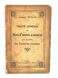 Traité Général des HORS-D'OEUVRE & SAVORYS