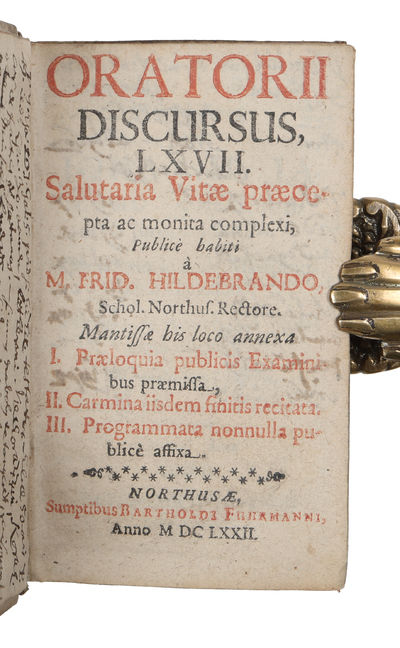 Oratorii discursus LXVII, salutaria vitae…