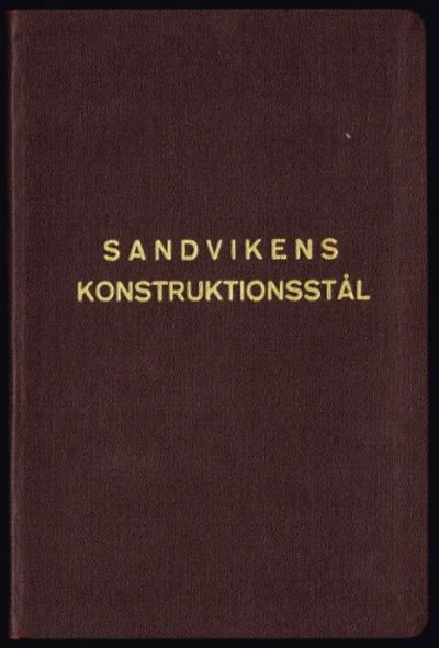 Sandvikens konstruktionsstål.