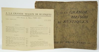 A la Grande Maison de Rustiques Trade Catalog