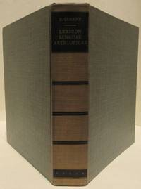 Lexicon Linguae Aethiopicae cum Indice Latino Together with Werner  Munzinger&#039;s Vocabulaire de la Langue Tigre. by Augustus (Augusti) Dillmann - 1955