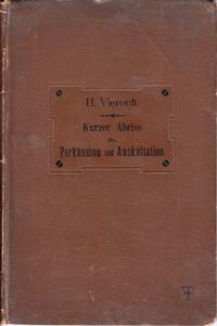 cover of Kurzer Abriss der Perkussion und Auskultation. 5. verbesserte Auflage