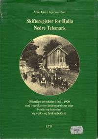 Skifteregister for Holla. Nedre Telemark