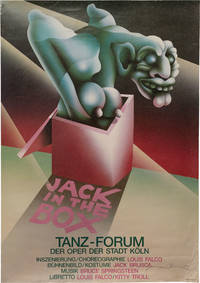 Jack in the Box [Jack-In-The-Box] (Original poster for a performance of the 1989 Louis Falco...