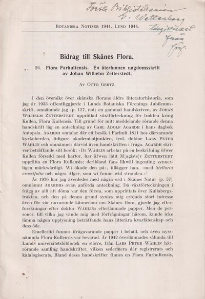 Bidrag till Skånes Flora. 26. Flora…