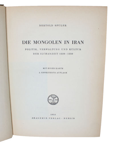 Die Mongolen in Iran. Politik, Verwaltung und…