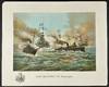 The Battle of Manila. Fought May 1st by Rear Admiral Dewey. Spanish Loss: 11 Ships, 150 Killed, 250 Wounded. American Loss: None [caption title]