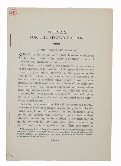 APPENDIX FOR THE SECOND EDITION [of The Meaning…