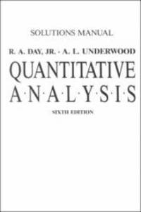 Solutions Manual: Quantitiative Analysis