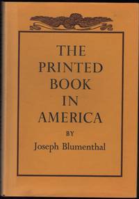 image of The Printed Book in America