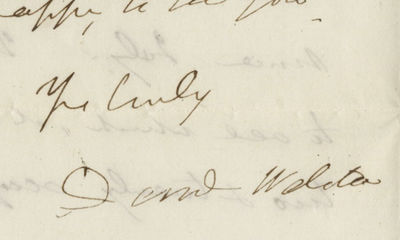 15/09/1852. Daniel Webster After two terms in the House of Representatives, Webster became a U.S. Se...