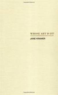 Whose Art Is It?