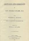 LECTURES AND ADDRESSES. WITH MEMORIAL SERVICE BY REV. T. DE WITT TALMAGE