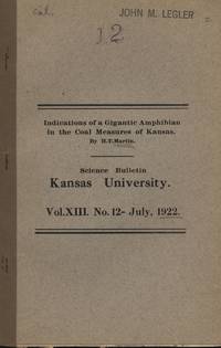 Indications of a Gigantic Amphibian in the Coal Measures of Kansas