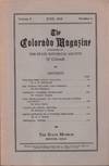 The Colorado Magazine, Vol. V, No. 3; June 1928