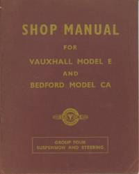 image of Shop Manual for Vauxhall Model E and Bedford Model CA