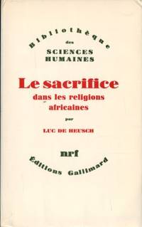 Le sacrifice dans les religions africaines.…