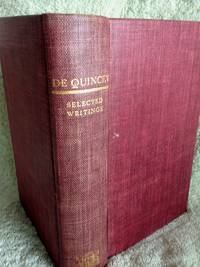 image of Selected Writings of Thomas De Quincey