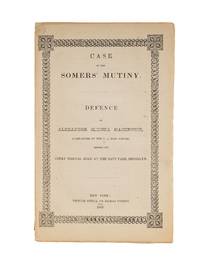 Case of the Somers' Mutiny, Defence of Alexander Slidell Mackenzie..