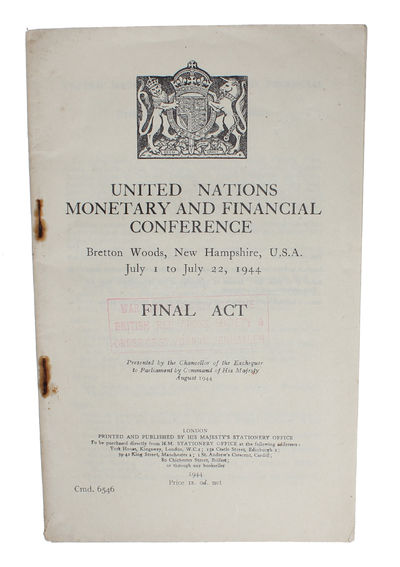United Nations Monetary and Financial Conference.…