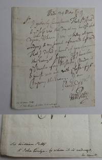 SIGNED MANUSCRIPT LETTER FROM SIR WILLIAM PETTY TO JOHN EVELYN. by PETTY, Sir William.    John EVELYN.: - 1674